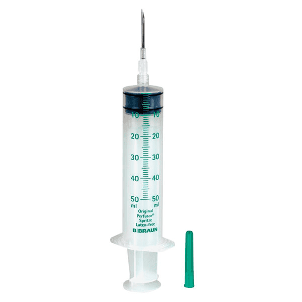 Perfusor® Spritze 50 ml, mit Aspirationskanüle - B. Braun