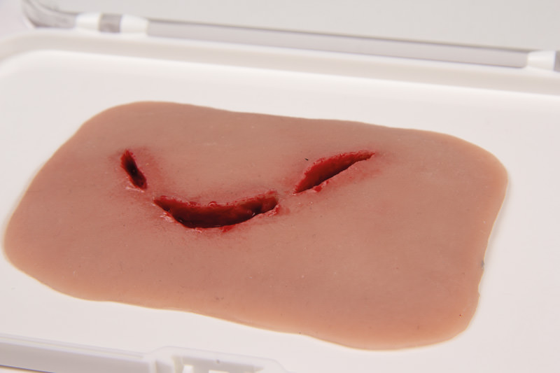 WUNDMOULAGE SCHNITTWUNDE FLASCHE WUNDMOULAGE SCHNITTWUNDE FLASCHE