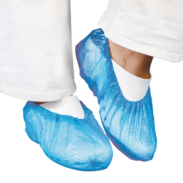 Überziehschuhe, blau, 15 x 42 cm, 100Stück