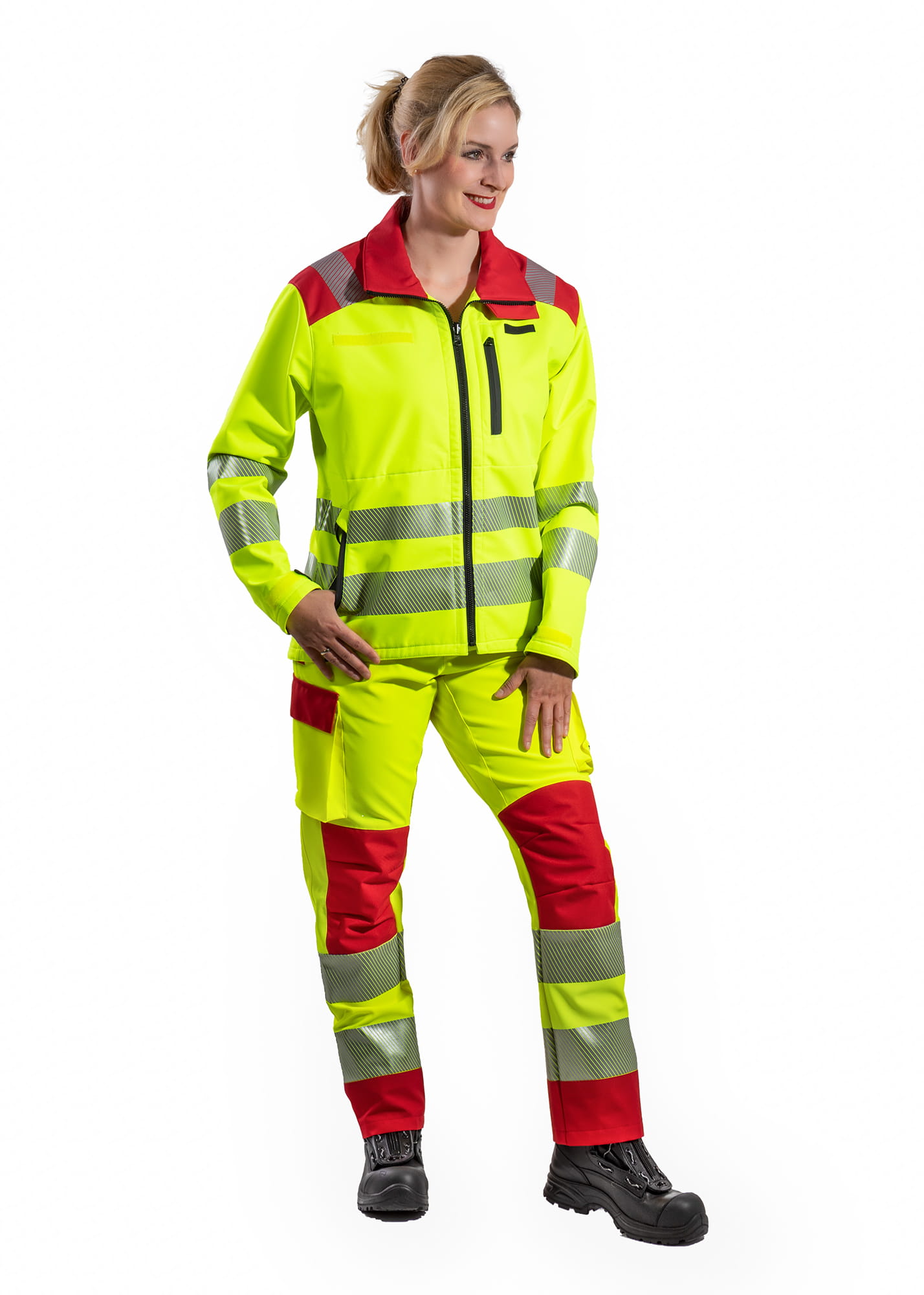 SUTURA® Softshelljacke VIPER tagesleuchtgelb - Kl. 3 SUTURA® Softshelljacke VIPER tagesleuchtgelb - Kl. 3