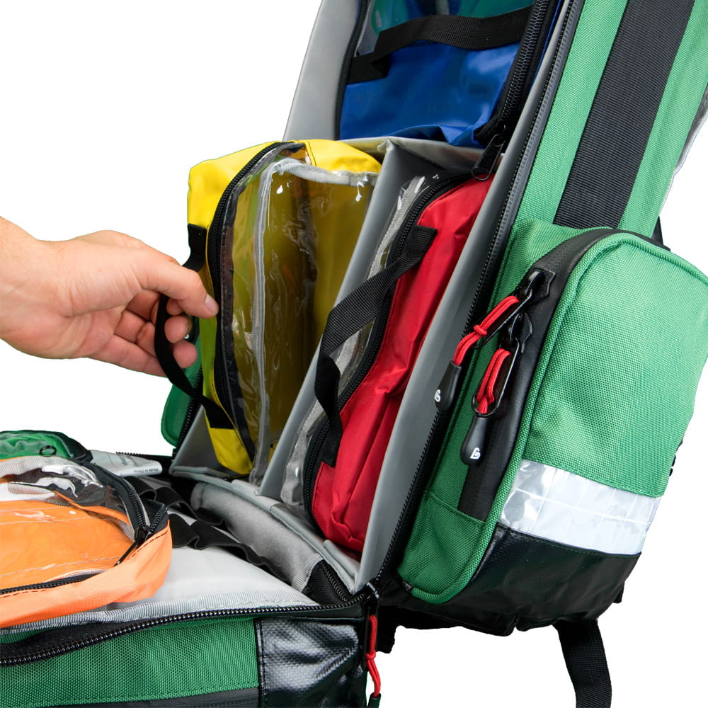 Notfallrucksack MBS professional PRO-X Series - Waterstop grün Notfallrucksack MBS professional PRO-X Series - Waterstop grün