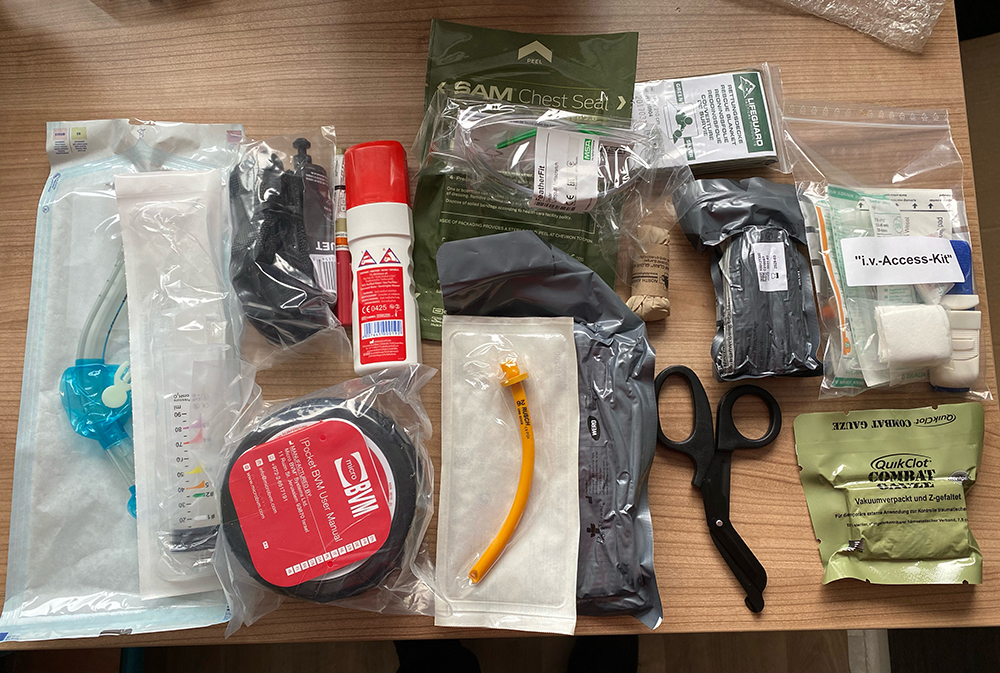 Tactical Trauma Assault Rucksack mit Füllung Tactical Trauma Assault Rucksack mit Füllung