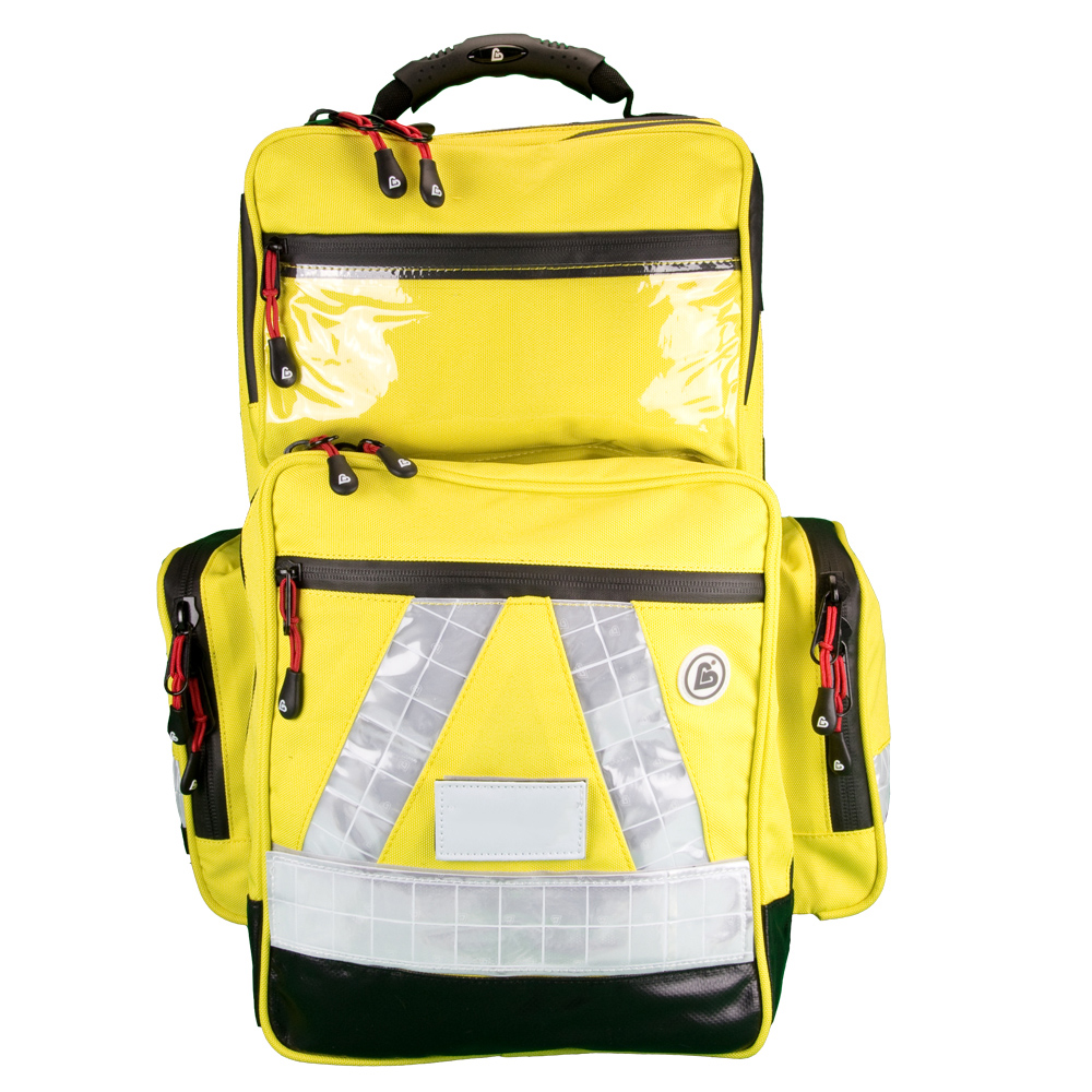 Notfallrucksack MBS professional PRO-X Series - Waterstop Tagesleuchtgelb Notfallrucksack MBS professional PRO-X Series - Waterstop Tagesleuchtgelb