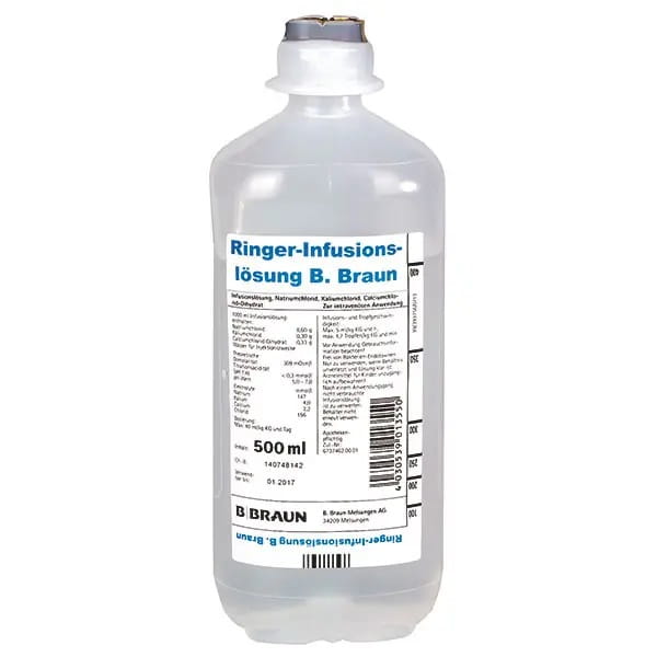 Ringer-Infusionslösung Ecoflac plus 500ml