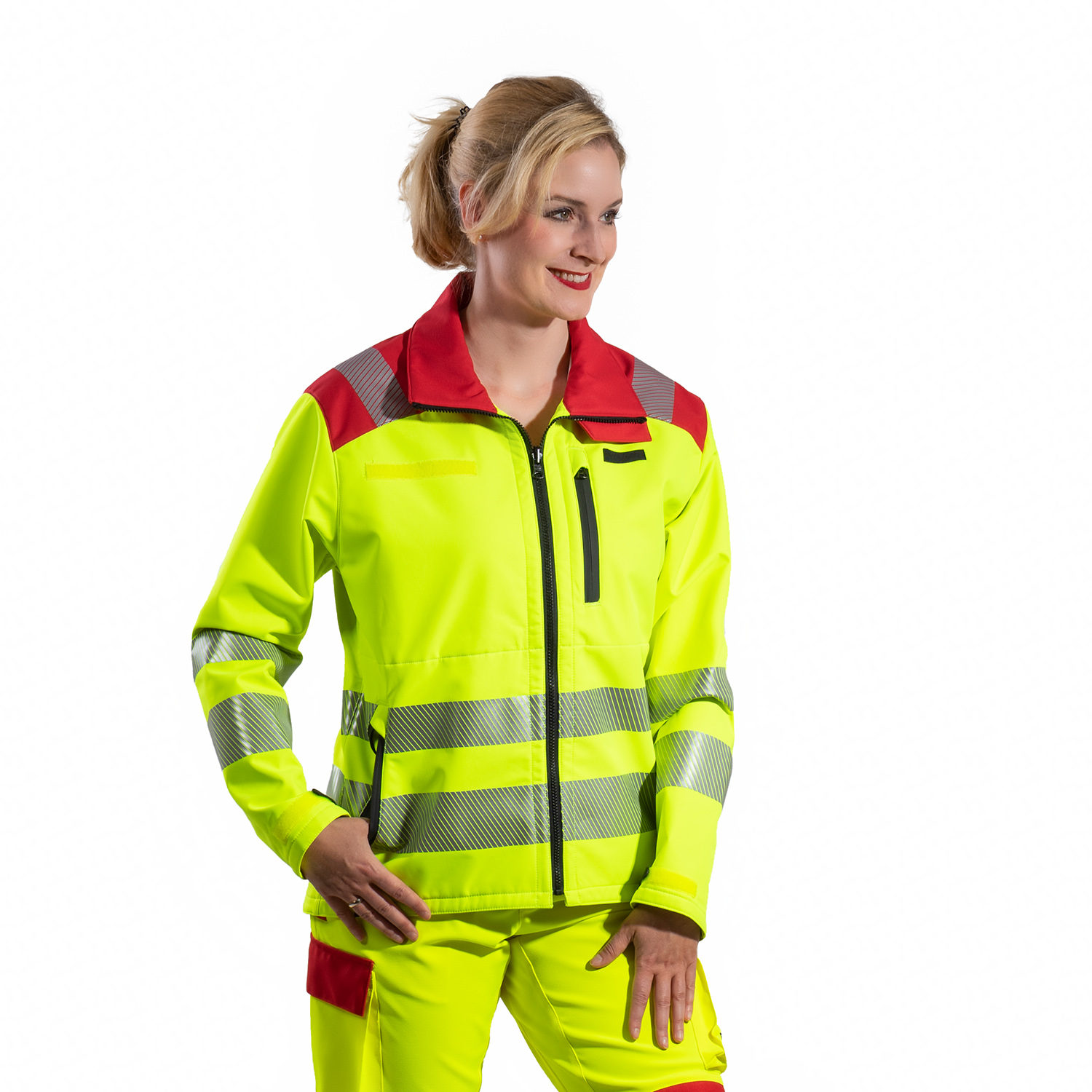 SUTURA® Softshelljacke VIPER tagesleuchtgelb - Kl. 3 SUTURA® Softshelljacke VIPER tagesleuchtgelb - Kl. 3