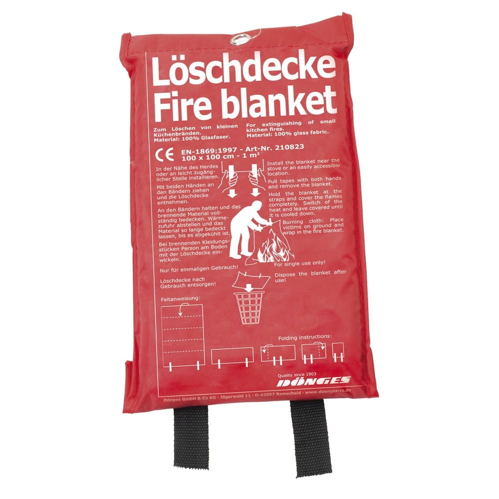 Löschdecke EN 1869, 1.000 x 1.000 mm