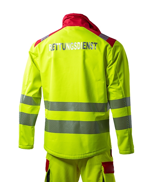SUTURA® Softshelljacke VIPER tagesleuchtgelb - Kl. 3 SUTURA® Softshelljacke VIPER tagesleuchtgelb - Kl. 3