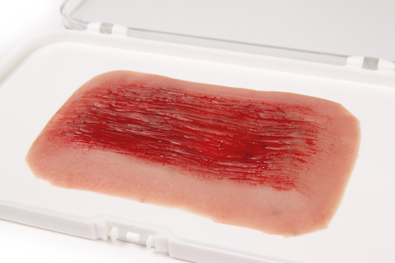 WUNDMOULAGE SCHÜRFWUNDE WUNDMOULAGE SCHÜRFWUNDE