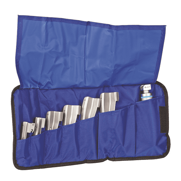 Rolltasche für Laryngoskop - blau