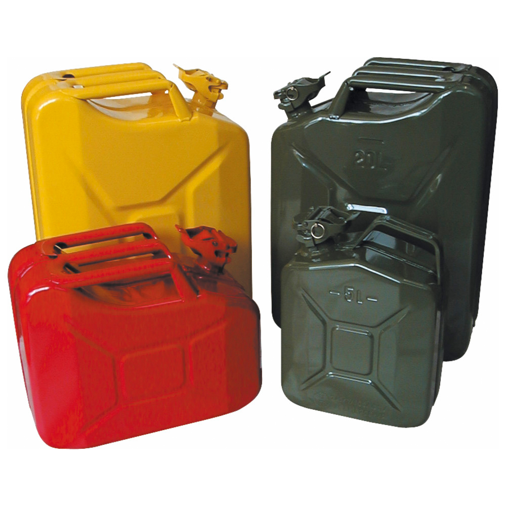 Dönges Stahlblech-Benzinkanister, 10 l, gelb