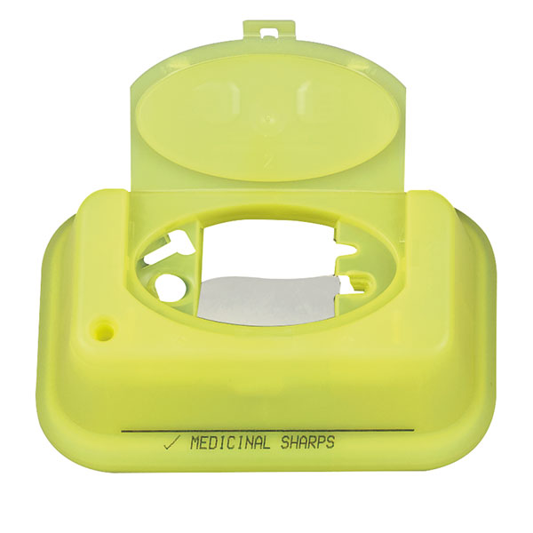 Sharpsafe® Abfallcontainer eckig - 2 Liter Sharpsafe® Abfallcontainer eckig - 2 Liter