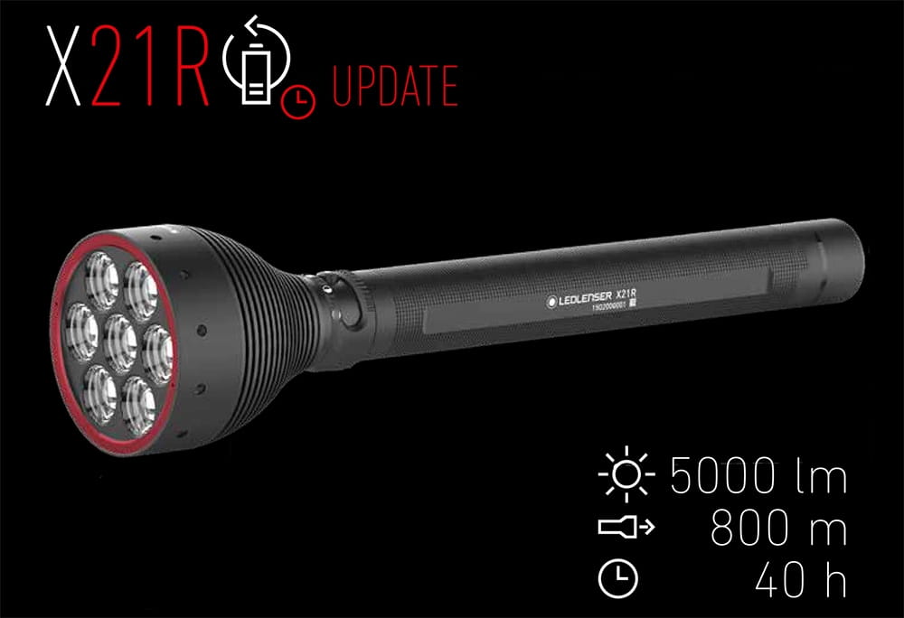 led lenser x21r update