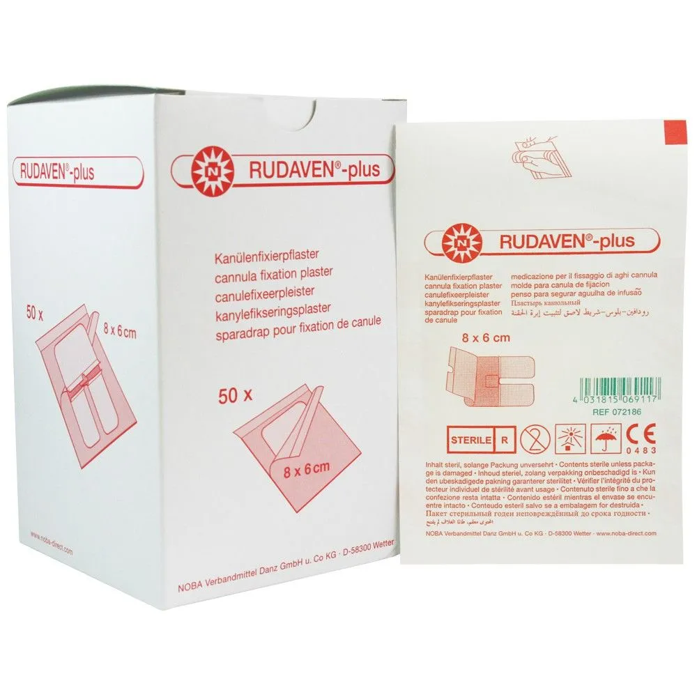 RUDAVEN®-Plus Kanülenfixierpflaster 50Stk.