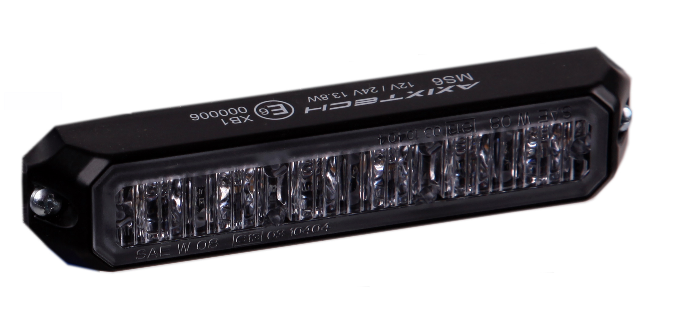 LED Frontblitzerset MS6 mit ECE-R65 Zulassung