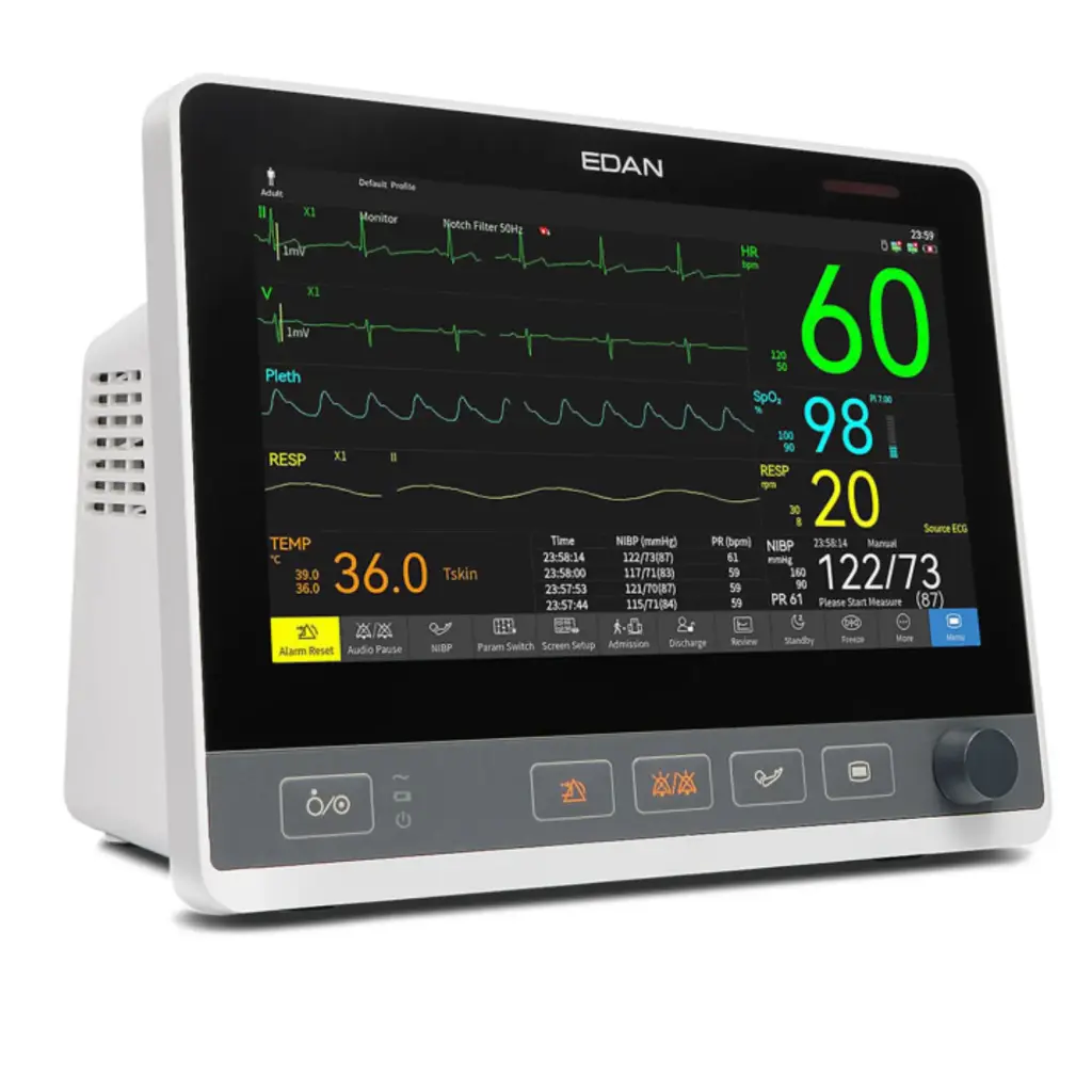 EDAN CX10 Patientenmonitor EKG, SpO2, NIBP