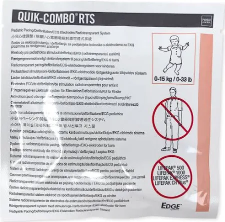Physiocontrol Quik-Pak Elektroden Kinder LP10, LP12, LP15, LP20