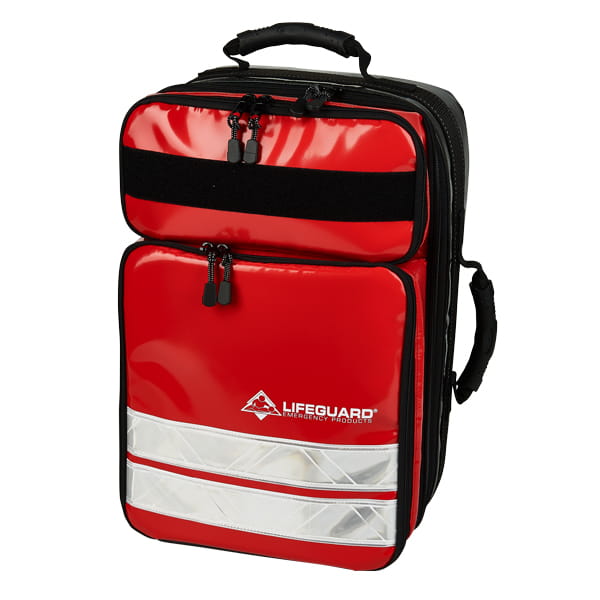 Notfallrucksack LIFEGUARD EMD Plane rot leer