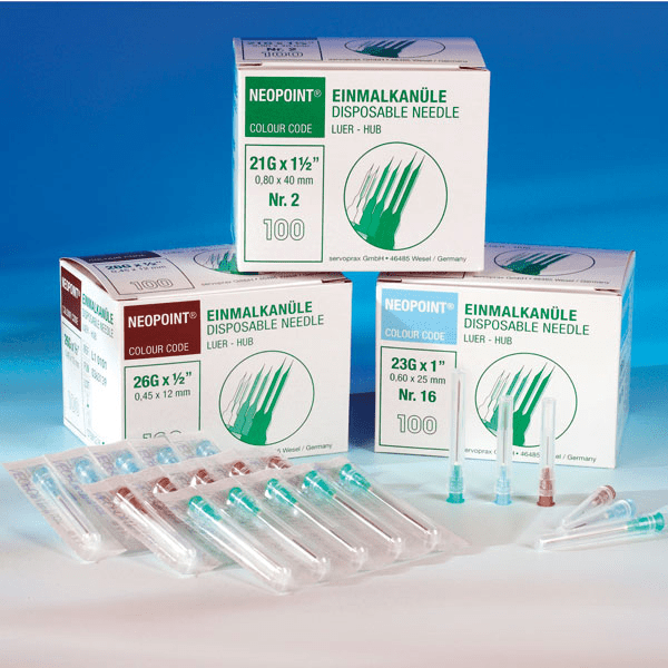 NEOPOINT Einmalkanülen - Packung NEOPOINT Einmalkanülen - Packung