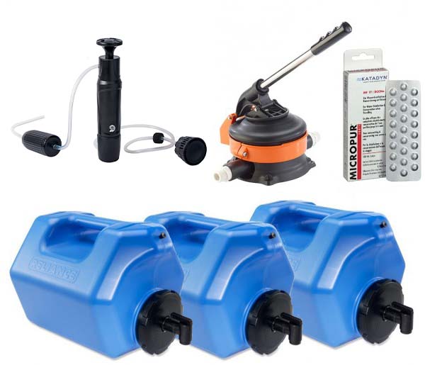 MBS Zivilschutz Vorsorge Modul WASSER XXL Paket