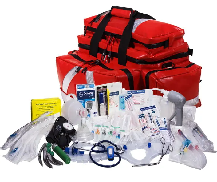 Notfalltaschen gefüllt: DIN-Norm-Ausrüstung für Einsatzkräfte