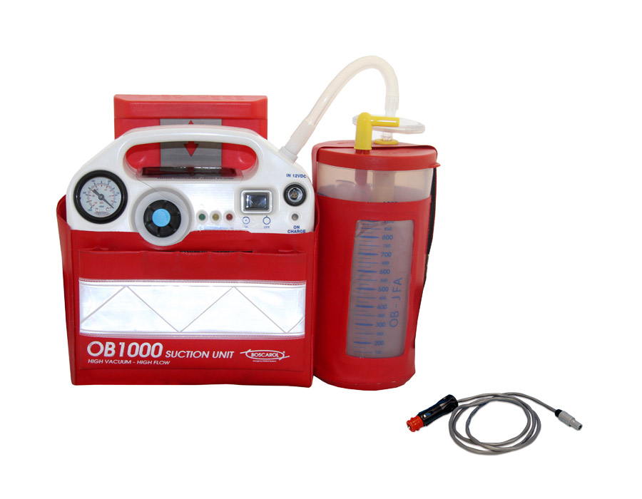 BOSCAROL OB1000 elektrische Absaugpumpe - Komplettset inkl. Wandhalterung